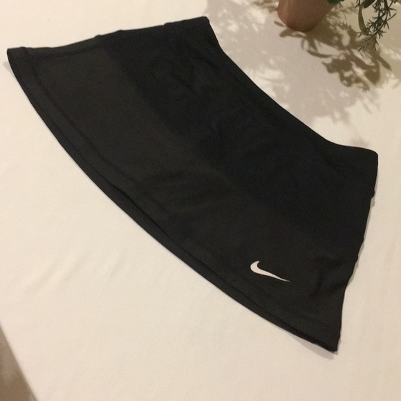 Nike Dresses & Skirts - Nike Black banded and sheer tennis skirt